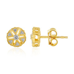 I2 (I) Diamant-Silberohrringe