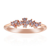 Pinkfarbener I3 Argyle-Brillant-Goldring (Mark Tremonti)