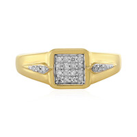 I2 (I) Diamant-Silberring