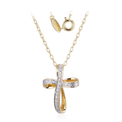 I3 (I) Diamant-Messinghalskette (Juwelo Style)