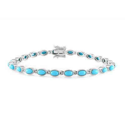 Sleeping Beauty-Türkis-Silberarmband