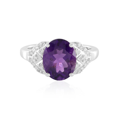 Amethyst-Silberring