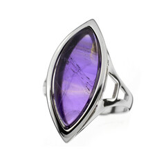 Amethyst-Silberring