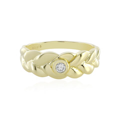 Lupenreiner (F) Brillant-Goldring (LUCENT DIAMONDS)