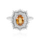 Mandarin-Zirkon-Silberring