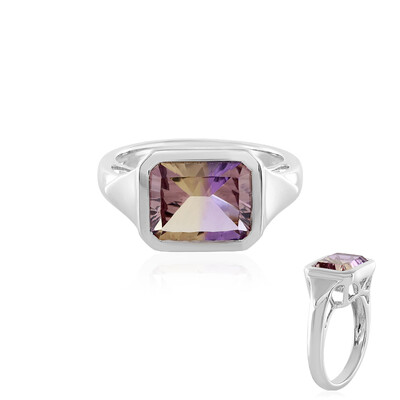 Ametrin-Silberring (MONOSONO COLLECTION)