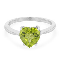 Mandschurischer Peridot-Silberring