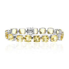 Limonen-Citrin-Silberarmband