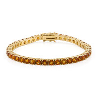 Madeira-Citrin-Silberarmband