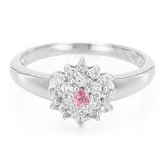 Pinkfarbener Turmalin-Silberring