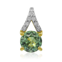 Madagaskar-Demantoid-Goldanhänger (John Ferry)