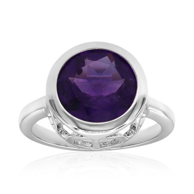 Sambia-Amethyst-Silberring (MONOSONO COLLECTION)