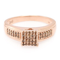Fancy-Diamant-Silberring
