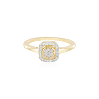 I2 (I) Diamant-Silberring