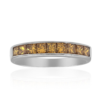 Gelber SI2 Diamant-Goldring (Estée Collection)