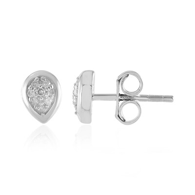 I2 (I) Diamant-Silberohrringe