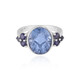Blauer Fluorit-Goldring (KM by Juwelo)