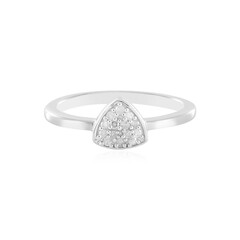 I2 (I) Diamant-Silberring