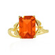 Mexikanischer Feueropal-Goldring (Smithsonian)