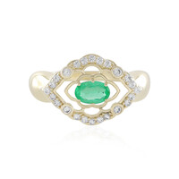 Russischer Smaragd-Goldring