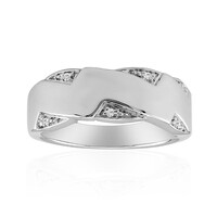 SI1 (G) Brillant-Silberring