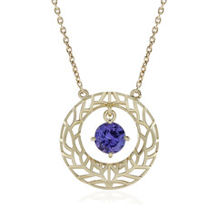 AAA-Tansanit-Goldcollier (Ornaments by de Melo)