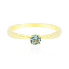 Nigerianischer Paraiba-Turmalin-Goldring