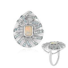 Welo-Opal-Silberring (SAELOCANA)
