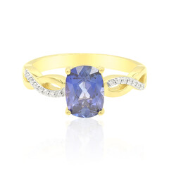 Farbwechsel-Saphir-Goldring (AMAYANI)