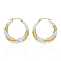 PK (H) Diamant-Goldohrringe