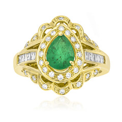 AAA-Sambia-Smaragd-Goldring (AMAYANI)