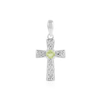 Peridot-Silberanhänger
