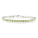 Peridot-Silberarmband