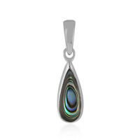Abalone-Muschel-Silberanhänger