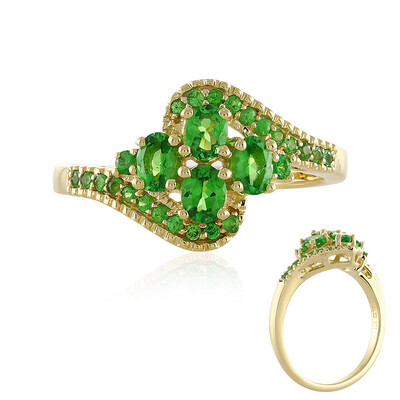 Tsavorit-Goldring (Adela Gold)