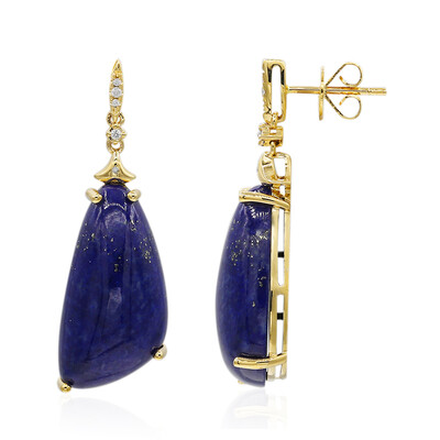 Lapislazuli-Goldohrringe (CIRARI)