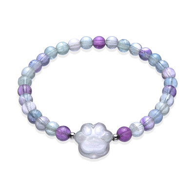 Mehrfarbiger Fluorit-Armband