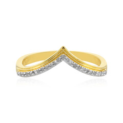 I4 (J) Diamant-Silberring