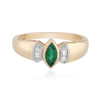 Sambia-Smaragd-Goldring