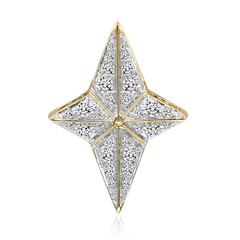 SI1 (G) Brillant-Goldanhänger