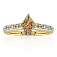 Australischer Sonnenstein-Goldring