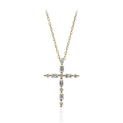 SI2 (H) Brillant-Goldhalskette (CIRARI)