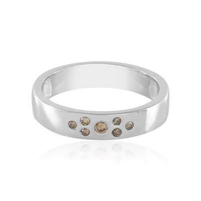 I1 Champagner-Diamant-Goldring
