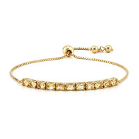 Citrin-Silberarmband