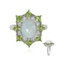 Welo-Opal-Silberring