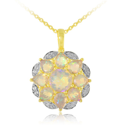 Welo-Opal-Silberhalskette