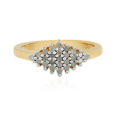 I3 (I) Diamant-Silberring