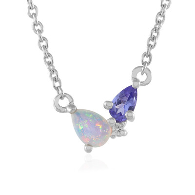 Welo-Opal-Silbercollier