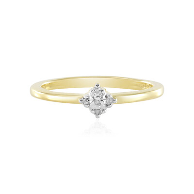 I2 (I) Diamant-Silberring