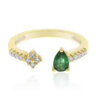 Sambia-Smaragd-Goldring